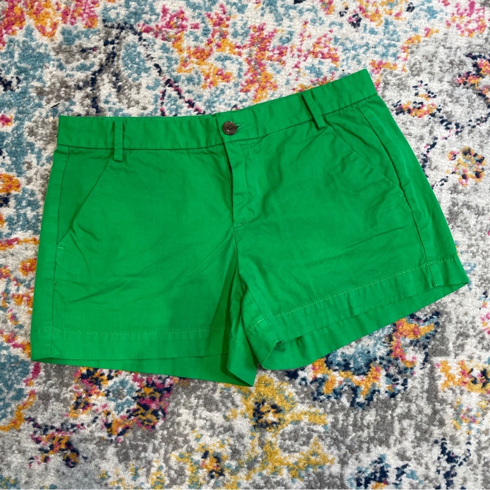 GAP Kelly Green Chino Shorts